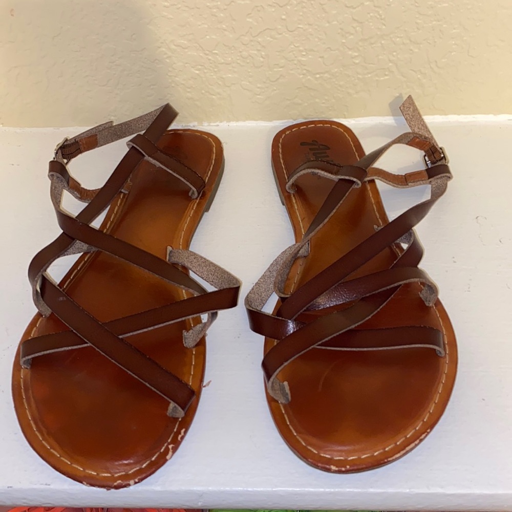 Austin trading co brown sandals size 8.5